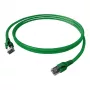 EasyLan FlexBoot Cavo Patch Cat.6A S/FTP, Verde, 0,50m