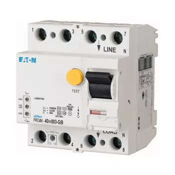 Eaton FRCDM-40/4/003-G/B interruttore differenziale digitale Type B 40A 4 poli 30mA 230/400V AC guida DIN