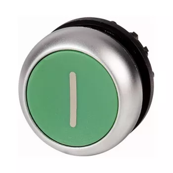 Eaton M22-D-G-X1 attuatore pulsante piatto, verde, momentaneo (216607)