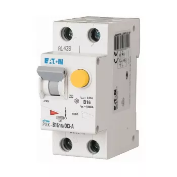 EATON PXK-B16/1N/003-A RCBO 16A 30mA, 1P+N, curva B, RCD tipo A