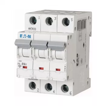 Eaton PXL-B16/3 interruttore automatico tipo B 3P 16A 400V 10kA