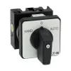 Eaton T0-1-15431/E interruttore a camme 1 polo 20A, 690V AC, nero/grigio, montaggio frontale, IP65