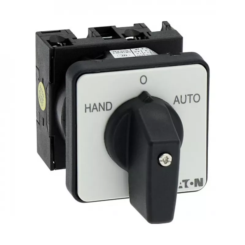 Eaton T0-1-15431/E interruttore a camme 1 polo 20A, 690V AC, nero/grigio, montaggio frontale, IP65
