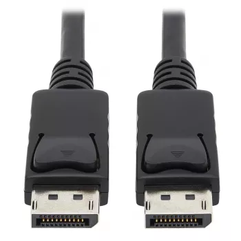 EATON Tripp Lite Series cavo DisplayPort con connettori a bloccaggio, 4K 60 Hz (M/M), nero, 10 ft (3,05 m)