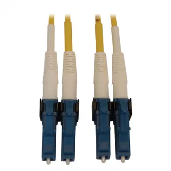 Eaton Tripp Lite Series N370X-01M cavo in fibra ottica duplex monomodale 9/125 OS2 400G switchable (LC/UPC M/M, 1m, LSZH, giallo)