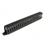 Eaton Tripp Lite Series armadio rack gestore cavi orizzontale (finger duct) 1URM - nero - 1U - 19 pollici