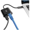 Eaton Tripp Lite U436-06N-GB-C adattatore USB-C a Gigabit Ethernet con funzione di ricarica USB-C PD - Thunderbolt 3 - nero