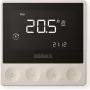 Eberle ATR 4800 AP cronotermostato programmabile per regolazione temperatura ambiente e pavimento, montaggio a parete, 230 V AC, 10 A, programma settimanale, retroilluminazione LCD, bianco puro 567194458600