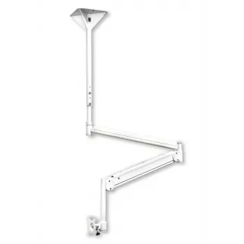 EDBAK MSA01w-B supporto a soffitto regolabile in altezza con braccio orientabile per display 10-29