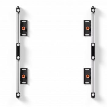 EDBAK ULS2337 sistema LED universale per 2 cabinet 600 x 337,5 mm | nero