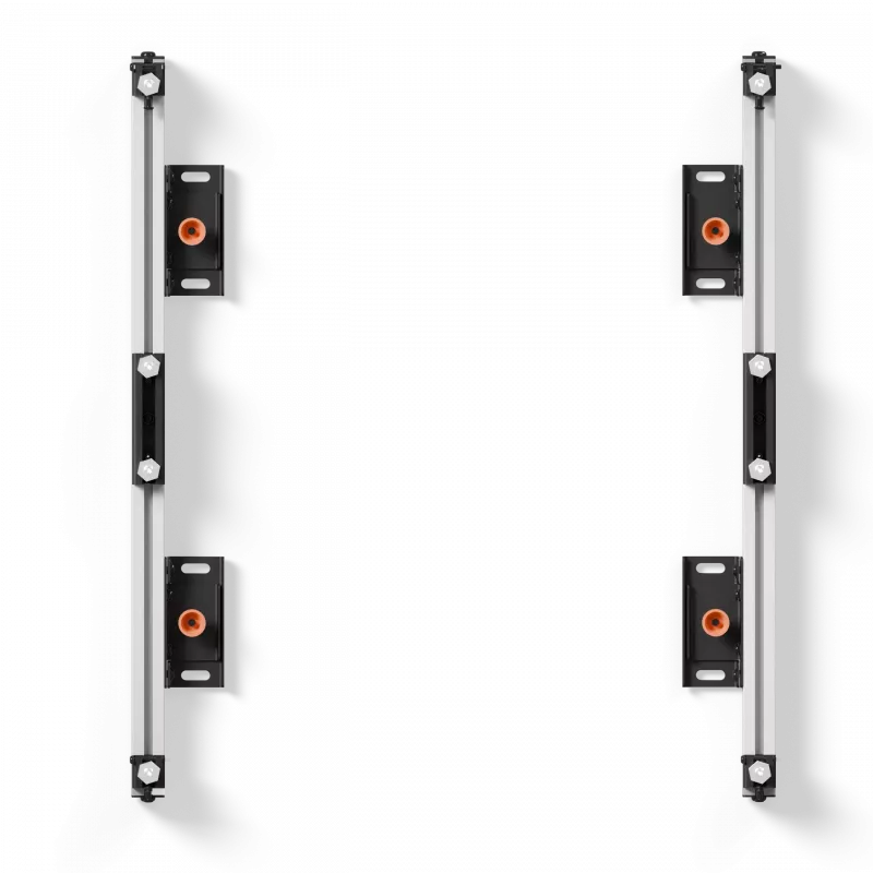 EDBAK ULS2337 sistema LED universale per 2 cabinet 600 x 337,5 mm | nero