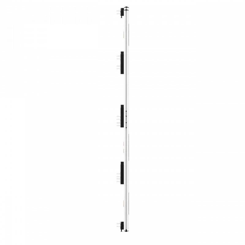 EDBAK ULS4337 sistema LED universale per 4 cabinet 600 x 337,5 mm, nero