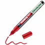 Edding 51 EcoLine Pennarello indelebile rosso 1-2 mm 4-51-002