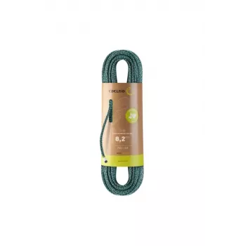 EDELRID Lina Starling Protect Eco Dry 8,2mm 70m Icemint/Night corda mezza/gemella