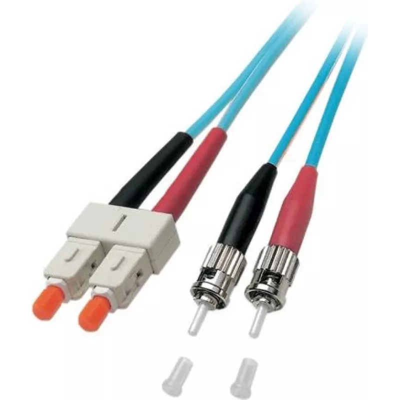 EFB Patch cord in fibra ottica duplex SC-ST OM3 50/125µm LSZH aqua 5m