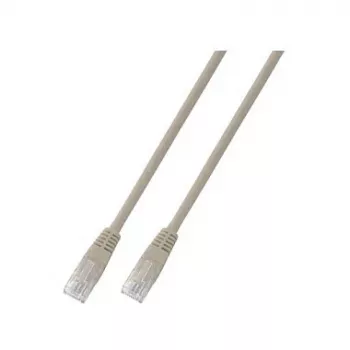 EFB ECOLAN cavo patch RJ45 Cat.6 U/UTP PVC CCA 1m grigio