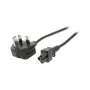 Cavo di alimentazione UK EFB EK499.1,8 BS 1363A a IEC C5 1,8 m nero 3x0,75 mm²