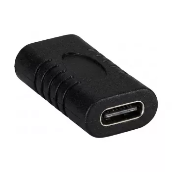EFB Electronics Adattatore USB 3.2 Type-C, Type-C femmina - Type-C femmina, nero