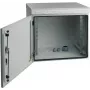 EFB Elektronik armadio a parete 19 inch IP55, 7U, porta in acciaio, profondità 600 mm, RAL 7035 (grigio chiaro)