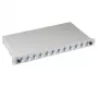EFB Elektronik B71921L48 Cassetto ottico LC OS2 48 pigtail 24 adattatori 1U rack 19 inch scorrevole