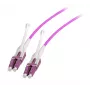 EFB Elektronik Jumper duplex LC-LC OM4 3m con linguetta push/pull e polarità intercambiabile