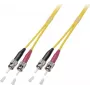 EFB Elektronik jumper duplex ST-ST 9/125µm OS2 LSZH giallo 0,5m