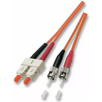 EFB-Elektronik ECOFIBER jumper duplex SC-ST 50/125µ OM3 LSZH aqua 3,0mm 15m