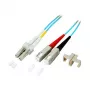 EFB Elektronik ECOFIBER Cavo patch in fibra ottica duplex LC-SC, OM3 50/125 um, LSZH, 30 m, Aqua
