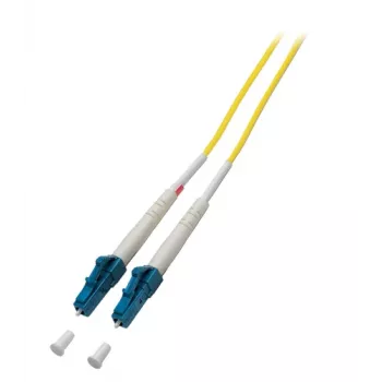 EFB-Elektronik ECOFIBER Cavo patch in fibra ottica simplex LC-LC monomodale, G.657.A2, 0,5 m, 2,0 mm, giallo, 9/125 µm