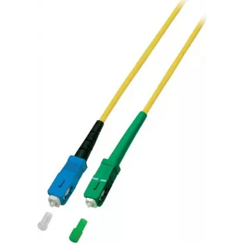 EFB Elektronik ECOFIBER O0928.10 Cavo patch in fibra ottica simplex SC/APC 8 gradi, 9/125 um, 10 m, LSZH