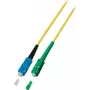 EFB Elektronik ECOFIBER O0928.10 Cavo patch in fibra ottica Simplex SC/APC 8 gradi, 9/125 um, 10 m, LSZH