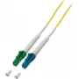 EFB Elektronik O1403.10 Cavo patch in fibra ottica Simplex LC/APC-LC, OS2 G657A2, 10 m, LSZH, giallo