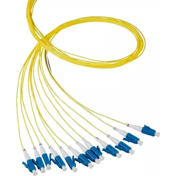 EFB Elektronik Pigtail in Fibra LC 62.5/125 OM1 Blu 2m