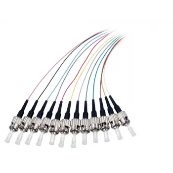 EFB Elektronik Pigtail in fibra ST-II 9/125 OS2 set 12 colori 2m