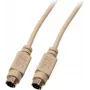 EFB-Elektronik Cavo di collegamento tastiera/mouse, 2x PS/2, connettore maschio-connettore maschio, 3,0 m, beige