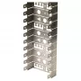 EFB Elektronik Vasca di Montaggio LSA, 50 moduli, profondità 50 mm, raggio di curvatura 25 mm, confezione da 2