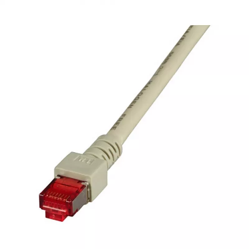 EFB-Elektronik cavo patch RJ45 Cat.6 S/FTP LSZH grigio 0,75m