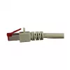EFB-Elektronik cavo patch RJ45 Cat.6 S/FTP LSZH grigio 0,75m