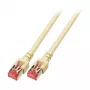 EFB-Elektronik cavo patch RJ45 Cat.6 S/FTP LSZH grigio 0,75m