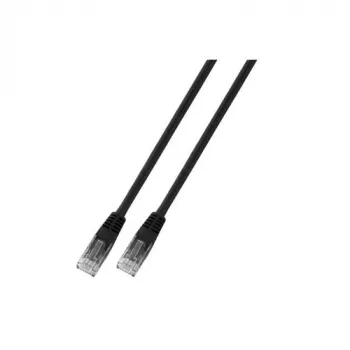 EFB-Elektronik Cavo patch RJ45 Cat.6 U/UTP PVC CCA nero 10m