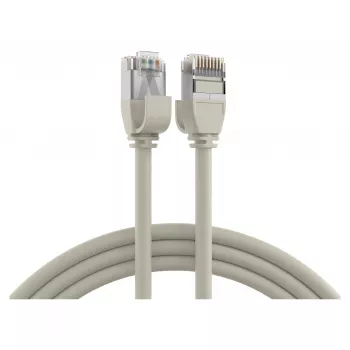 EFB Elektronik Cavo Patch RJ45 Cat.6A U/FTP TPE 4mm Ultraflex Grigio 1m