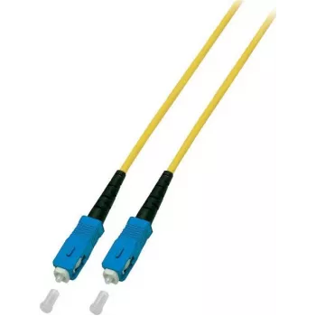 EFB-Elektronik Cavo patch fibra ottica Simplex SC-SC G657.A2 10m 3,0mm giallo 9/125µm