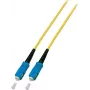 EFB-Elektronik Cavo patch fibra ottica Simplex SC-SC G657.A2 10m 3,0mm giallo 9/125µm