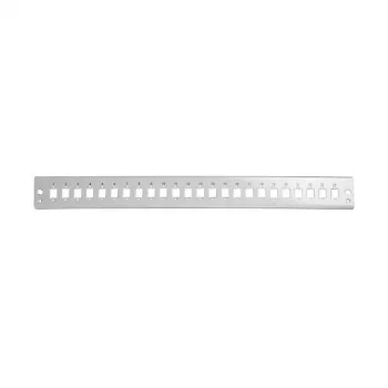 EFB Elektronik VSB-FP-12SC-S Pannello frontale in fibra ottica 12 porte grigio