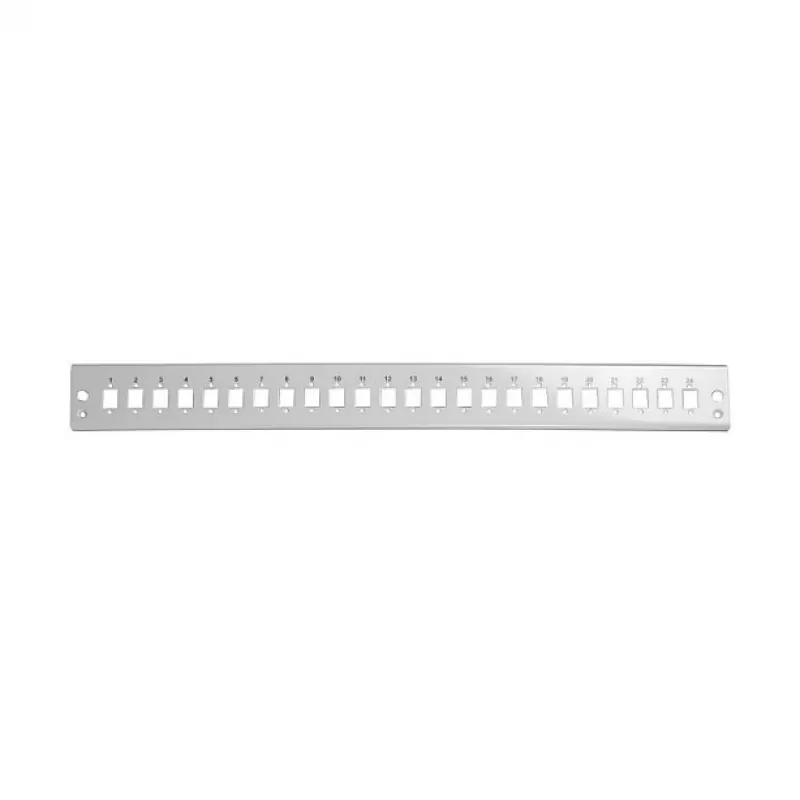 EFB-Elektronik VSB-FP-24SC-S Pannello frontale 24x SC Simplex / E2000 Simplex / MTRJ / LC Duplex, grigio