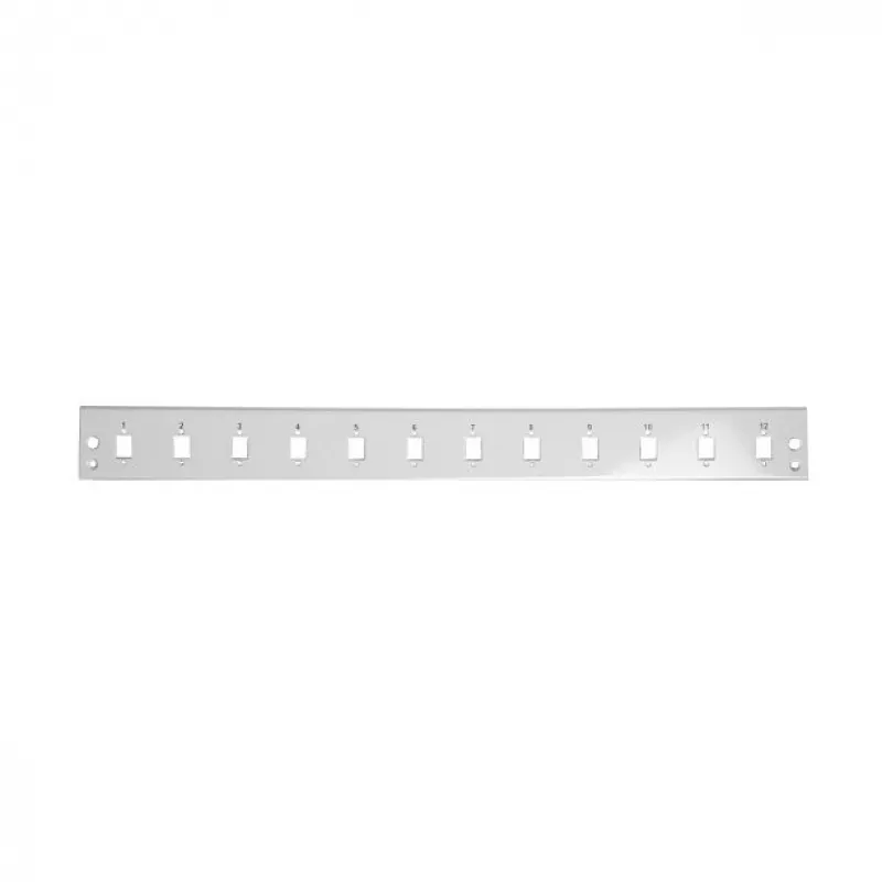 EFB-Elektronik VSB-FP-24SC-S Pannello frontale 24x SC Simplex / E2000 Simplex / MTRJ / LC Duplex, grigio
