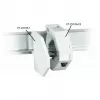 EFB ET-25185.1 piastra terminale sinistra per portamoduli keystone ET-25186.V2