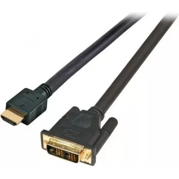 EFB cavo HighSpeed HDMI+ con Ethernet, HDMI A a DVI-D 18+1 maschio, 20 m, nero K5432.20V2