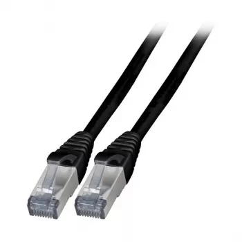 EFB K5538SW.7,5 Cat.6A S/FTP cavo patch TPE RJ45 7,5m nero