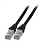 EFB K5538SW.7,5 Cat.6A S/FTP cavo patch TPE RJ45 7,5m nero